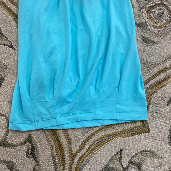 💕 Lululemon turquoise orange work out tank sz Small 💕 - Picture 3 of 7